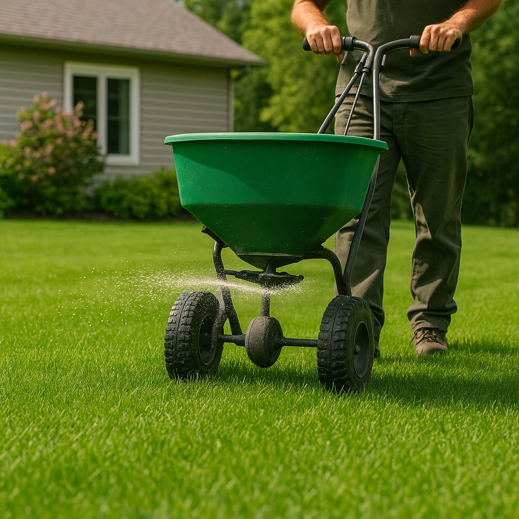 Lawn fertilization - Eastman