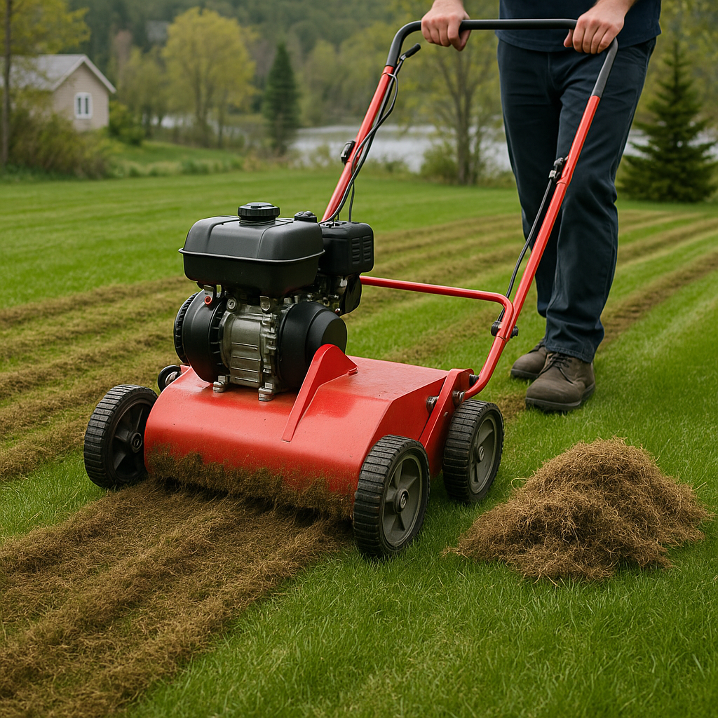 **Scarification pelouse – Eastman**