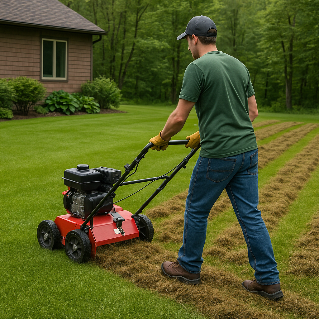 **Scarification gazon – Eastman**